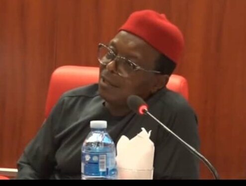 THE LEGACY SENATOR, PATRICK NDUBUEZE FRANKLY ENGAGES MINISTER, SUES FOR FUNDING, IMPLEMENTATION OF CAPITAL PROJECTS [Watch Video]