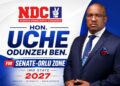 2027: Taking Back Imo West Senatorial zone; A Declareation Of Support For Hon Dr Uche Ben Odunzeh