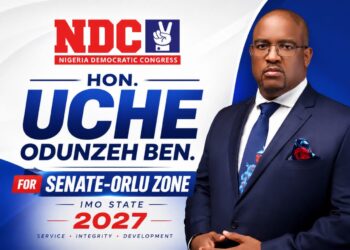 2027: Taking Back Imo West Senatorial zone; A Declareation Of Support For Hon Dr Uche Ben Odunzeh