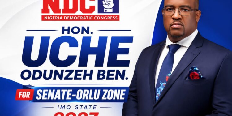 2027: Taking Back Imo West Senatorial zone; A Declareation Of Support For Hon Dr Uche Ben Odunzeh